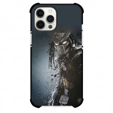 Predator Phone Case For iPhone Samsung Galaxy Pixel OnePlus Vivo Xiaomi Asus Sony Motorola Nokia - Side Portrait Grayscale