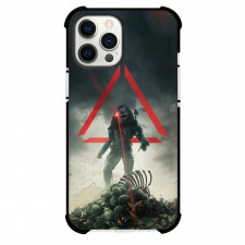 Predator Phone Case For iPhone Samsung Galaxy Pixel OnePlus Vivo Xiaomi Asus Sony Motorola Nokia - Standing On Bones Illustration