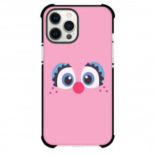 Sesame Street Abby Cadabby Phone Case For iPhone Samsung Galaxy Pixel OnePlus Vivo Xiaomi Asus Sony Motorola Nokia - Sesame Street Abby Cadabby Eyes On Pink Background