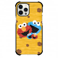 Sesame Street Phone Case For iPhone Samsung Galaxy Pixel OnePlus Vivo Xiaomi Asus Sony Motorola Nokia - Sesame Street Character Avatar On Yellow Background