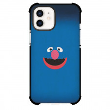 Sesame Street Grover Phone Case For iPhone Samsung Galaxy Pixel OnePlus Vivo Xiaomi Asus Sony Motorola Nokia - Sesame Street Grover Avatar On Blue Background