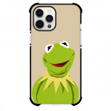 Sesame Street Kermit The Frog Phone Case For iPhone Samsung Galaxy Pixel OnePlus Vivo Xiaomi Asus Sony Motorola Nokia - Sesame Street Kermit The Frog Portrait Illustration Beige Background
