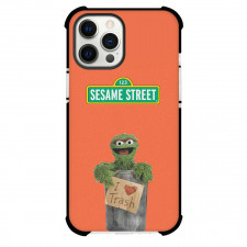 Sesame Street Oscar The Grouch Phone Case For iPhone Samsung Galaxy Pixel OnePlus Vivo Xiaomi Asus Sony Motorola Nokia - Sesame Street Oscar The Grouch I Love Trash Poster
