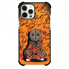 Sam Trick 'r Treat Phone Case For iPhone Samsung Galaxy Pixel OnePlus Vivo Xiaomi Asus Sony Motorola Nokia - Cartoon Art Graffiti Background