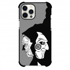 Saw Phone Case For iPhone Samsung Galaxy Pixel OnePlus Vivo Xiaomi Asus Sony Motorola Nokia - Saw Jigsaw Black And White Poster