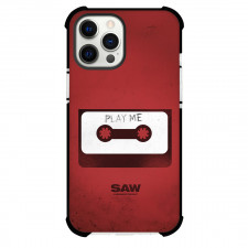 Saw Phone Case For iPhone Samsung Galaxy Pixel OnePlus Vivo Xiaomi Asus Sony Motorola Nokia - Saw Play Me Cassette Minimalist Poster