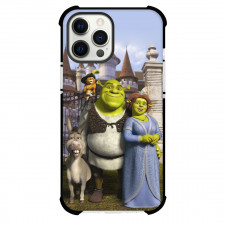 Shrek Phone Case For iPhone Samsung Galaxy Pixel OnePlus Vivo Xiaomi Asus Sony Motorola Nokia - Characters Family Portrait Castle Backgound