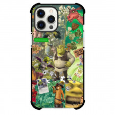 Shrek Phone Case For iPhone Samsung Galaxy Pixel OnePlus Vivo Xiaomi Asus Sony Motorola Nokia - Characters Shrek is Love Collage