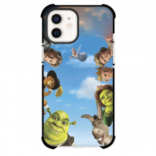 Shrek Phone Case For iPhone Samsung Galaxy Pixel OnePlus Vivo Xiaomi Asus Sony Motorola Nokia - Characters Smiling Sky Background