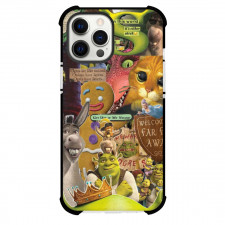 Shrek Phone Case For iPhone Samsung Galaxy Pixel OnePlus Vivo Xiaomi Asus Sony Motorola Nokia - Characters Welcome Far Far Away Collage