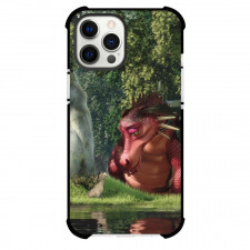 Shrek Phone Case For iPhone Samsung Galaxy Pixel OnePlus Vivo Xiaomi Asus Sony Motorola Nokia - Donkey and Sad Dragon Illustration