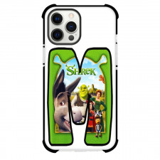 Shrek Phone Case For iPhone Samsung Galaxy Pixel OnePlus Vivo Xiaomi Asus Sony Motorola Nokia - Characters Letter M