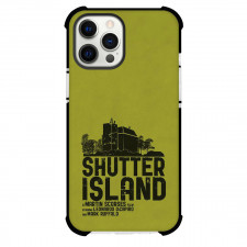 Shutter Island Phone Case For iPhone Samsung Galaxy Pixel OnePlus Vivo Xiaomi Asus Sony Motorola Nokia - Shutter Island Minimalist Art Green Background