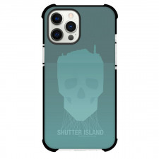 Shutter Island Phone Case For iPhone Samsung Galaxy Pixel OnePlus Vivo Xiaomi Asus Sony Motorola Nokia - Shutter Island Minimalist Skull Art Poster