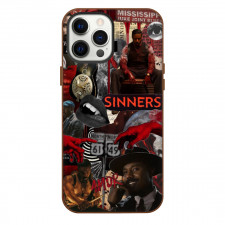 Sinners Phone Case For iPhone Samsung Galaxy Pixel OnePlus Vivo Xiaomi Asus Sony Motorola Nokia - Holy Ground Quote Collage Series Poster