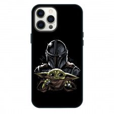 Star Wars The Mandalorian And Grogu Phone Case For iPhone Samsung Galaxy Pixel OnePlus Vivo Xiaomi Asus Sony Motorola Nokia - Star Wars The Mandalorian And Grogu Fierce Avatar Illustration