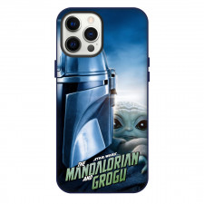 Star Wars The Mandalorian And Grogu Phone Case For iPhone Samsung Galaxy Pixel OnePlus Vivo Xiaomi Asus Sony Motorola Nokia - Star Wars The Mandalorian And Grogu Half Portrait Series Portrait