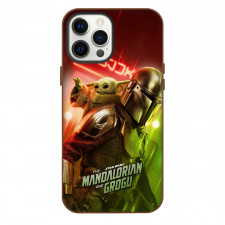 Star Wars The Mandalorian And Grogu Phone Case For iPhone Samsung Galaxy Pixel OnePlus Vivo Xiaomi Asus Sony Motorola Nokia - Star Wars The Mandalorian And Grogu Walking Piggy Back Series Poster