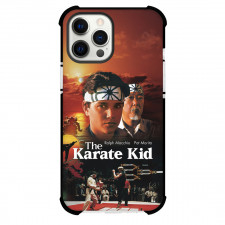 The Karate Kid Phone Case For iPhone Samsung Galaxy Pixel OnePlus Vivo Xiaomi Asus Sony Motorola Nokia - The Karate Kid Movie Poster Sunset Sea Background