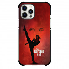 The Karate Kid Phone Case For iPhone Samsung Galaxy Pixel OnePlus Vivo Xiaomi Asus Sony Motorola Nokia - The Karate Kid 2010 Movie Poster Red Background