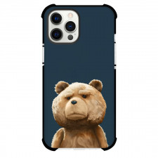 Ted Phone Case For iPhone Samsung Galaxy Pixel OnePlus Vivo Xiaomi Asus Sony Motorola Nokia - Ted Illustration Art On Black Background