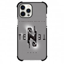 Tenet Phone Case For iPhone Samsung Galaxy Pixel OnePlus Vivo Xiaomi Asus Sony Motorola Nokia - Tenet 2020 Movie Logo on Silver Background