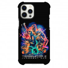 The Terminator Phone Case For iPhone Samsung Galaxy Pixel OnePlus Vivo Xiaomi Asus Sony Motorola Nokia - The Terminator 2 Judgment Day Retro Poster