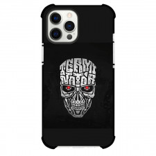 The Terminator Phone Case For iPhone Samsung Galaxy Pixel OnePlus Vivo Xiaomi Asus Sony Motorola Nokia - The Terminator Typographic Logo On Black Background