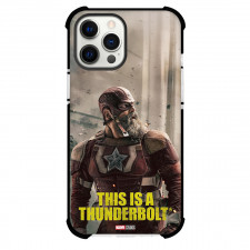 Thunderbolts Phone Case For iPhone Samsung Galaxy Pixel OnePlus Vivo Xiaomi Asus Sony Motorola Nokia - Thunderbolts Red Guardian Look At Side