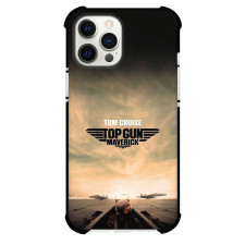 Top Gun Phone Case For iPhone Samsung Galaxy Pixel OnePlus Vivo Xiaomi Asus Sony Motorola Nokia - Top Gun Maverick Logo On Twilight Sky Poster