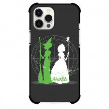 Wicked Phone Case For iPhone Samsung Galaxy Pixel OnePlus Vivo Xiaomi Asus Sony Motorola Nokia - Glinda and Wicked Witch Back to Back Minimalist Art