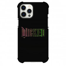 Wicked Phone Case For iPhone Samsung Galaxy Pixel OnePlus Vivo Xiaomi Asus Sony Motorola Nokia - Wicked Logo Pink and Green Font Black Background