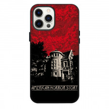 American Horror Story Phone Case For iPhone Samsung Galaxy Pixel OnePlus Vivo Xiaomi Asus Sony Motorola Nokia - American Horror Story Red Sky Retro Poster