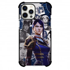 Famous Television Series Arcane Caitlyn Phone Case For iPhone Samsung Galaxy Pixel OnePlus Vivo Xiaomi Asus Sony Motorola Nokia - Caitlyn Collage