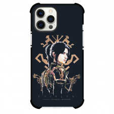 Famous Television Series Arcane Caitlyn Phone Case For iPhone Samsung Galaxy Pixel OnePlus Vivo Xiaomi Asus Sony Motorola Nokia - Caitlyn Side Portrait