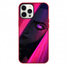 Arcane Jinx Phone Case For iPhone Samsung Galaxy Pixel OnePlus Vivo Xiaomi Asus Sony Motorola Nokia - Arcane Jinx Devilish Stare Half Face Poster