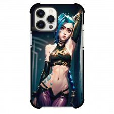 Arcane Jinx Phone Case For iPhone Samsung Galaxy Pixel OnePlus Vivo Xiaomi Asus Sony Motorola Nokia - Arcane Jinx Standing Fant Art Poster