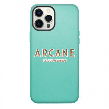 Arcane Phone Case For iPhone Samsung Galaxy Pixel OnePlus Vivo Xiaomi Asus Sony Motorola Nokia - Arcane League of Legends Logo Sticker