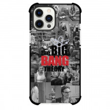 The Big Bang Theory Phone Case For iPhone Samsung Galaxy Pixel OnePlus Vivo Xiaomi Asus Sony Motorola Nokia - The Big Bang Theory Grayscale Collage Poster