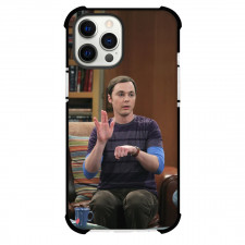 The Big Bang Theory Phone Case For iPhone Samsung Galaxy Pixel OnePlus Vivo Xiaomi Asus Sony Motorola Nokia - Sheldon Cooper Spock Vaporizes Rock Poster