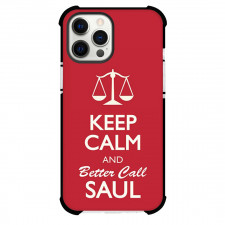 Better Call Saul Phone Case For iPhone Samsung Galaxy Pixel OnePlus Vivo Xiaomi Asus Sony Motorola Nokia - Better Call Saul Keep Calm Red Poster