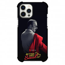 Better Call Saul Phone Case For iPhone Samsung Galaxy Pixel OnePlus Vivo Xiaomi Asus Sony Motorola Nokia - Saul Goodman Wearing Red Blazer Poster