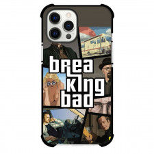 Breaking Bad Phone Case For iPhone Samsung Galaxy Pixel OnePlus Vivo Xiaomi Asus Sony Motorola Nokia - Breaking Bad GTA Style Poster