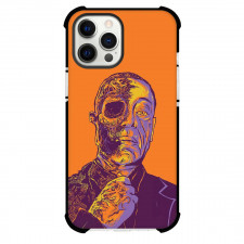 Breaking Bad Phone Case For iPhone Samsung Galaxy Pixel OnePlus Vivo Xiaomi Asus Sony Motorola Nokia - Gustavo Fring Fan Art Poster Orange Background