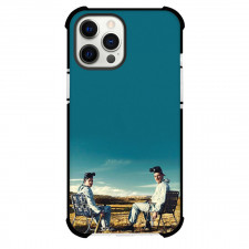 Breaking Bad Phone Case For iPhone Samsung Galaxy Pixel OnePlus Vivo Xiaomi Asus Sony Motorola Nokia - Breaking Bad Walter And Jesse Sitting In The Desert