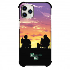 Breaking Bad Phone Case For iPhone Samsung Galaxy Pixel OnePlus Vivo Xiaomi Asus Sony Motorola Nokia - Breaking Bad Walter And Jesse Sitting Silhouette Poster