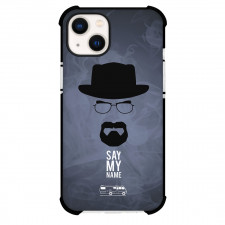 Breaking Bad Phone Case For iPhone Samsung Galaxy Pixel OnePlus Vivo Xiaomi Asus Sony Motorola Nokia - Walter White Say My Name Gray Poster