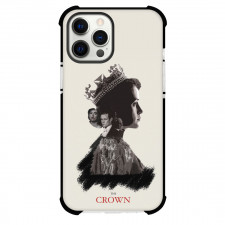 The Crown Phone Case For iPhone Samsung Galaxy Pixel OnePlus Vivo Xiaomi Asus Sony Motorola Nokia - The Crown Grayscale Illustration Art
