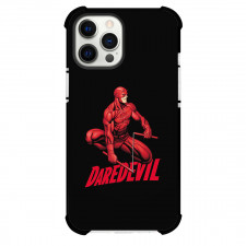 Daredevil Phone Case For iPhone Samsung Galaxy Pixel OnePlus Vivo Xiaomi Asus Sony Motorola Nokia - Daredevil Comic Superhero On Black Background
