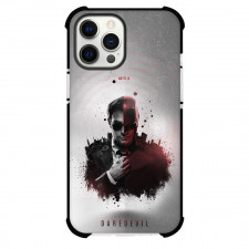 Daredevil Phone Case For iPhone Samsung Galaxy Pixel OnePlus Vivo Xiaomi Asus Sony Motorola Nokia - Matt Murdock Portrait Art On Gray Background